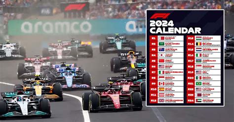 What are four key highlights of 2024 F1 Calendar?