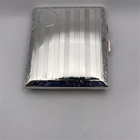 Silver Cigarette Case - Etsy