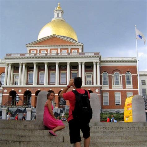 The Gold Dome in Boston: Our State House - Around the World "L"