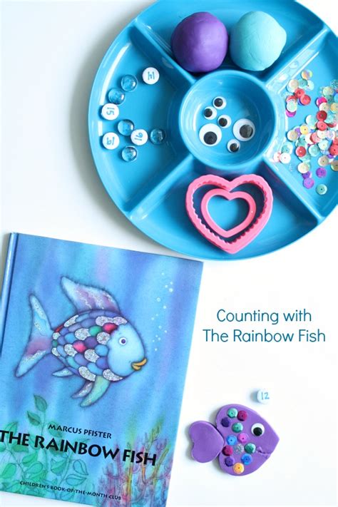 Rainbow Fish Counting Play Dough - Fantastic Fun & Learning