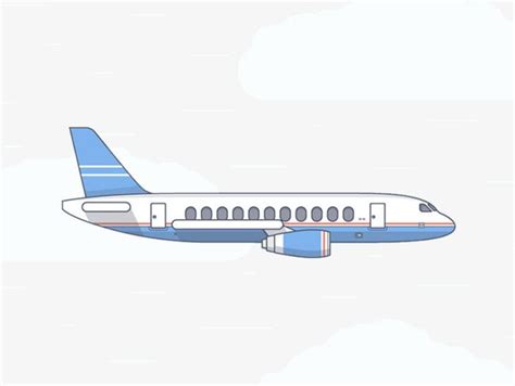 Cartoon Airplane Creative Side View PNG Images, Airplane Clipart, Aircraft, Transportation PNG ...