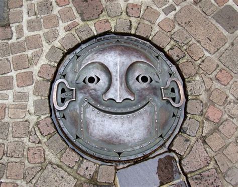 Manhole cover Cover Art, Cover Design, Design Art, Things With Faces ...