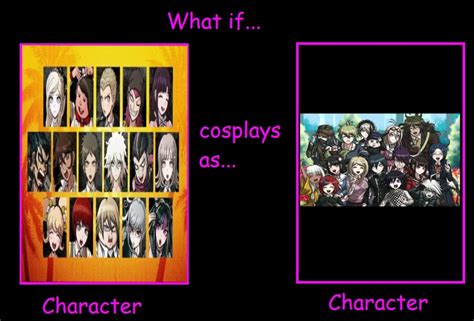 The DR2 cast cosplays as the DRV3 cast (Meme) : r/danganronpa