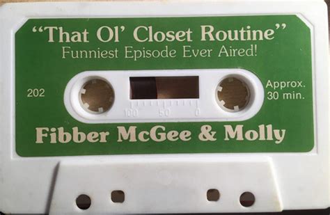 Fibber McGee & Molly - "That Ol' Closet Routine" (Cassette) | Discogs