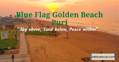 Blue Flag Golden Beach Of Puri - Odisha Darsan