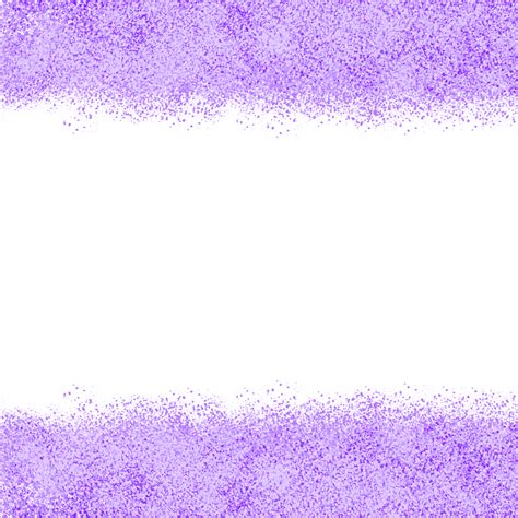 Elegant Purple Glitter Frame Border, Purple Glitter, Glitter Border, Purple PNG Transparent ...