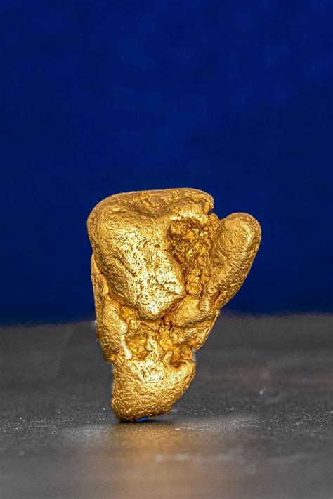 Triangle Shaped California Natural Gold Nugget - 2.93 grams [RB240 ...