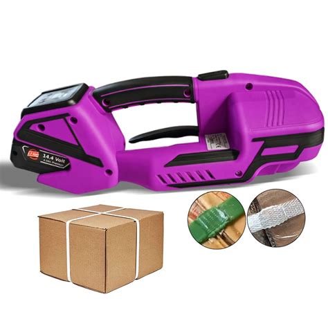 Buy BOCbco Electric Strappinghine for Pp Pet Straps Battery Powered Automatic Strapping Tool ...