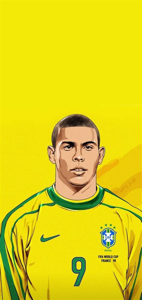 Ronaldo Nazario | Ronaldo, Ronaldo wallpapers, Football player drawing