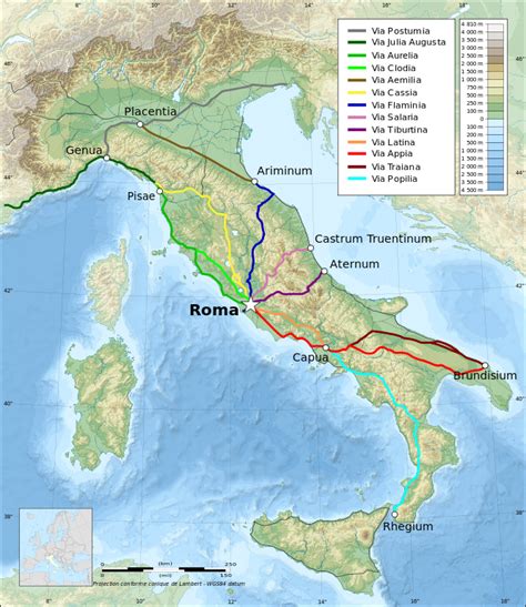 File:Italy topographic map-ancient Roman roads.svg - Wikimedia Commons