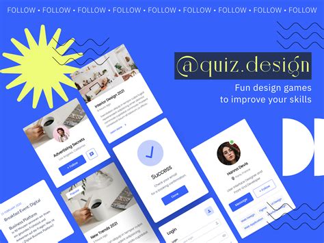 Quiz.design by Tanya Kovtun on Dribbble