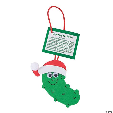 Legend of the Pickle Christmas Ornament Craft Kit