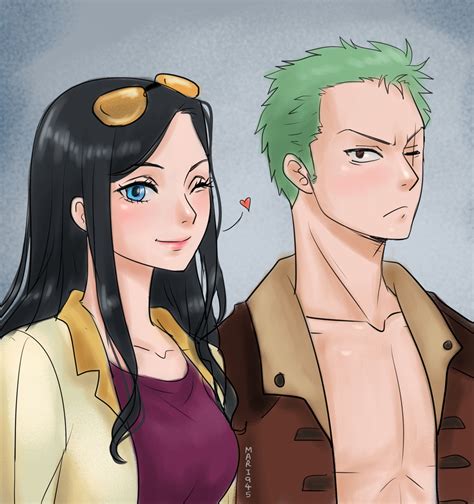 [18+] One Piece Zoro X Robin Fanart - Anime WP List