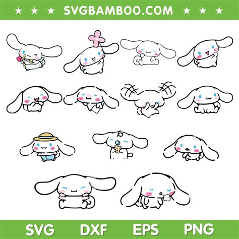 Cinnamoroll SVG Bundle