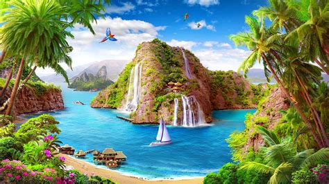 4 hous of Relaxing Tropical Caribbean, Beach & Island Music ☀️🌴 - YouTube