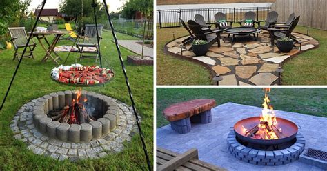 Backyard Patio with Fire Pit Ideas for Every Budget