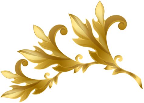 Gold Decorative Lines Png Transparent Background Decorative Elements - Clip Art Library