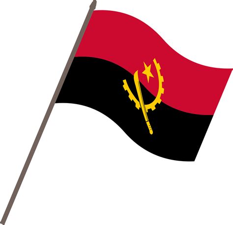 Angola Flag Country National - Free vector graphic on Pixabay