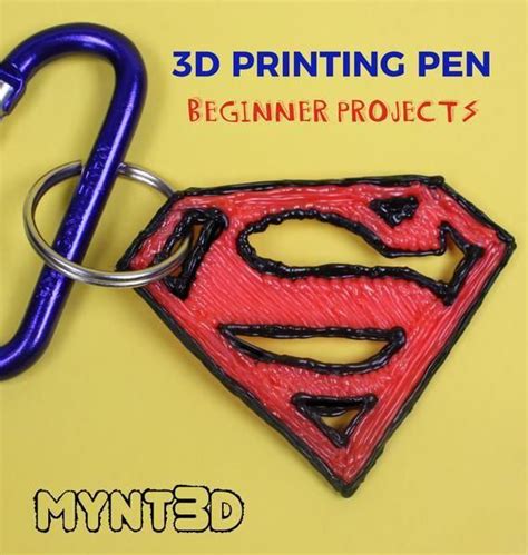 3d printing pen beginner projects with free template stencil and techniques for getting started ...