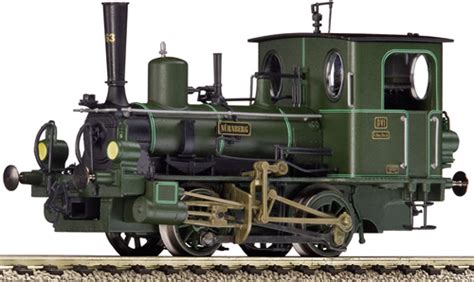 Fleischmann 481171 - German Steam Locomotive Class D VI of the Bavarian State Railroads (DCC ...