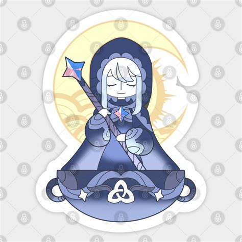 Blessing of the Welkin Moon - Genshin Impact - Sticker | TeePublic