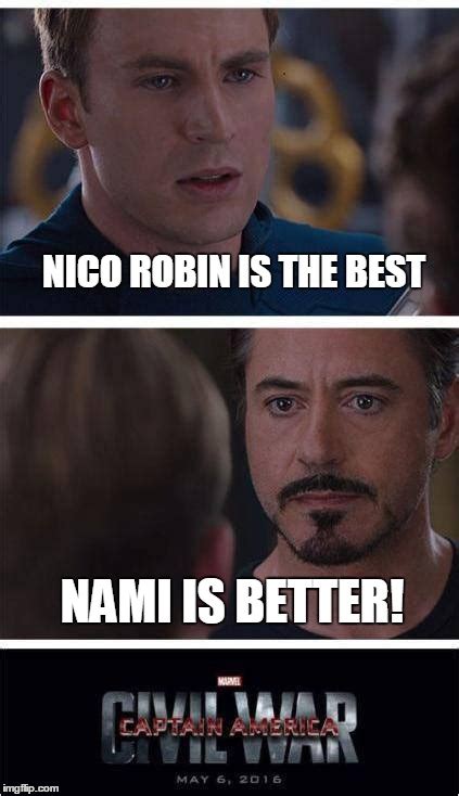 Nami is better! - Imgflip