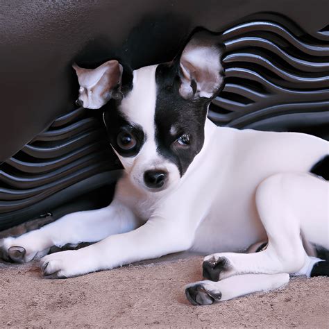 Cute Chihuahua Puppy with Black and White Face · Creative Fabrica