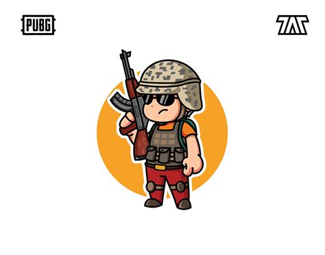 Pubg Cartoon Character on Behance