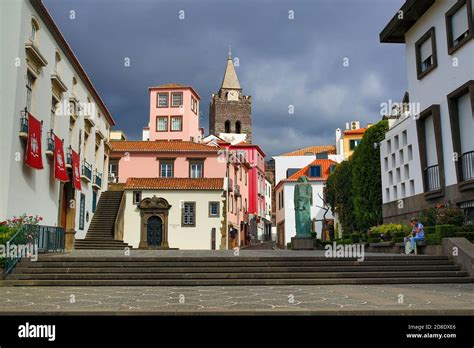 Funchal town centre, Madeira, Portugal Stock Photo - Alamy