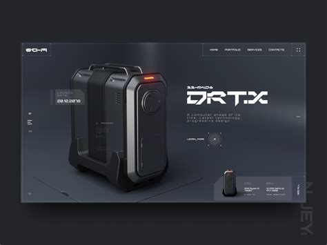 Concept. Cyber Comp. by Nicolas Jey on Dribbble