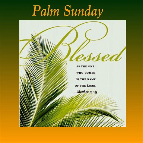 Quotes About Palm Sunday - QUOTESTD