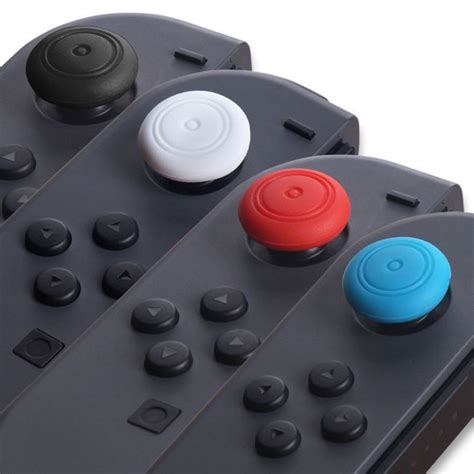 Par Grips Silicone Para Analógicos Nintendo Switch Joycons - R$ 9,99 em Mercado Livre