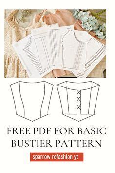Free Corset Sewing Patterns in 2024 | Corset sewing pattern, Diy sewing pattern, Fashion sewing ...