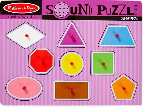 Shapes Sound Puzzle - 4 Kids Books & Toys