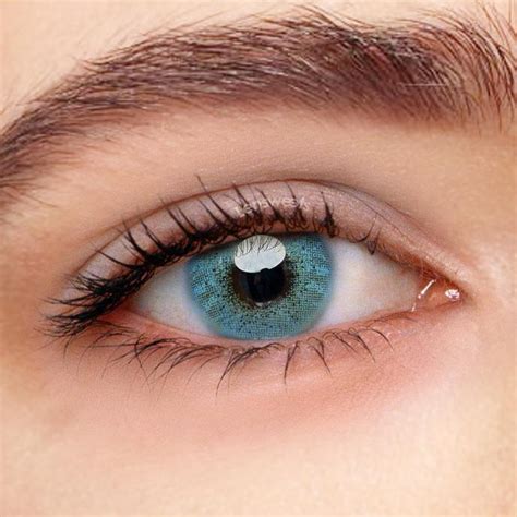 Ocean Blue Prescription Yearly Colored Contacts – Lensweets