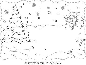 1+ Thousand Coloring Book Winter Scene Royalty-Free Images, Stock Photos & Pictures | Shutterstock