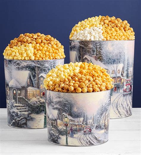 Christmas Popcorn Tins | Christmas Food Gifts | The Popcorn Factory