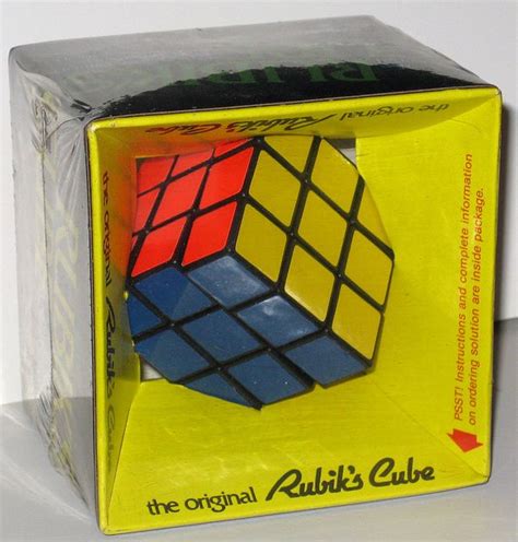 Collection_6-27-2012_33_1980s Rubik's Cube | Rubiks cube, Childhood ...