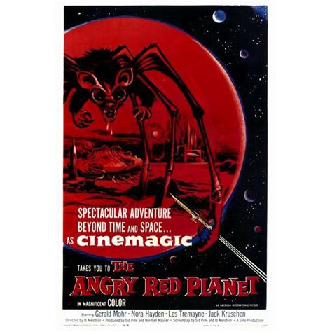 The Angry Red Planet Movie Poster - 27 x 40 in. - Walmart.com