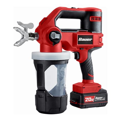 HARBOR FREIGHT TOOLS INTRODUCES ITS FIRST BAUER™ 20V CORDLESS HANDHELD AIRLESS PAINT SPRAYER ...