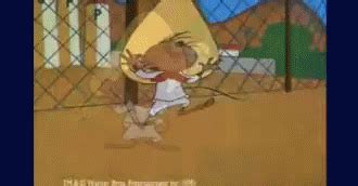 Speedy Gonzales Running Towards Cheese Factory GIF | GIFDB.com