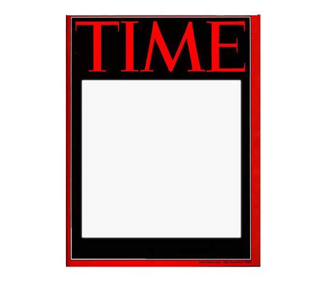 Time Magazine Cover Template