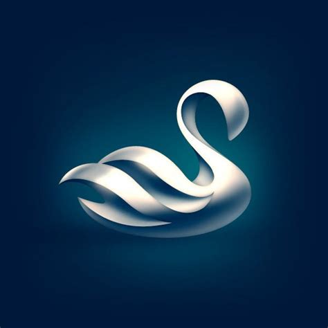 天鹅Behance@Bill_Chong采集到平面(17图)_花瓣平面设计 | Modern logo design, Logo design ...