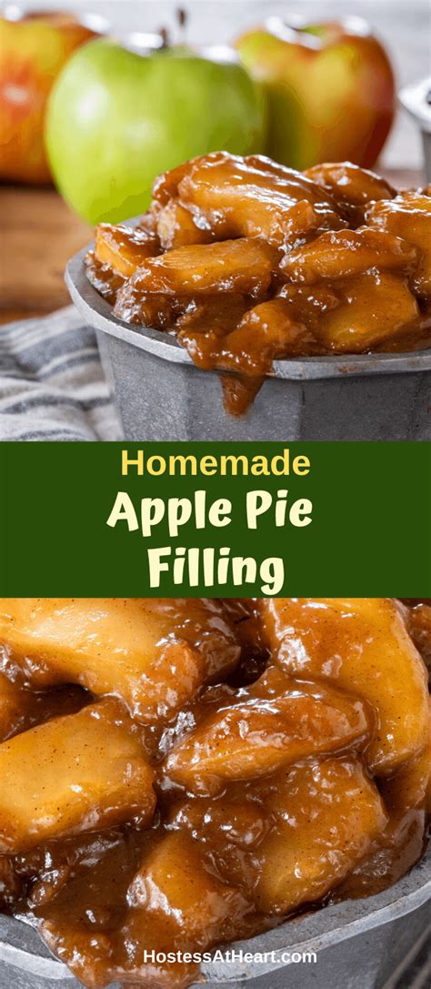 Homemade Apple Pie Filling - Easy Stovetop Recipe - Hostess At Heart