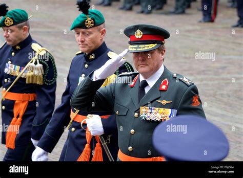 The Hague, Netherlands. 15th Mar, 2016. Dutch King Willem-Alexander ...