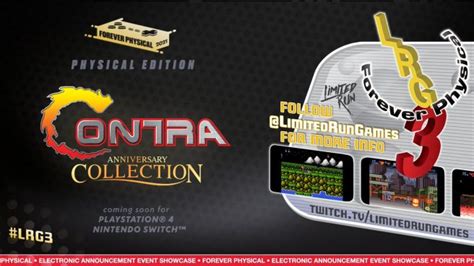 Contra Anniversary Collection will be sold physically on Switch