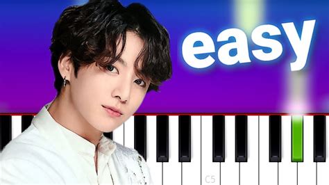 BTS JUNGKOOK – 'EUPHORIA ('100% EASY PIANO TUTORIAL) - YouTube