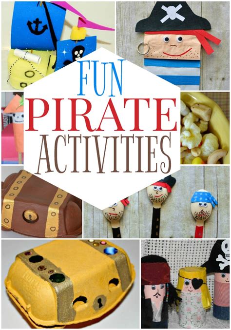 Fun Pirate Craft Ideas For Kids - The Relaxed Homeschool