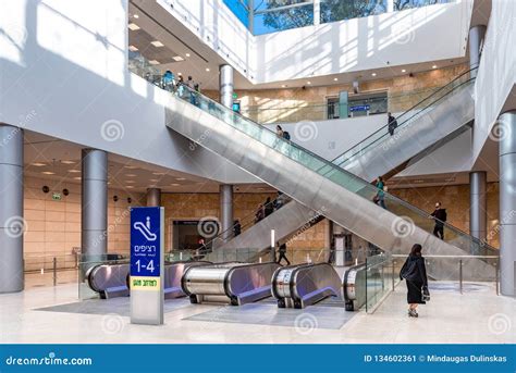 TEL AVIV, ISRAEL - DECEMBER 04, 2018: Train Station in Jerusalem ...