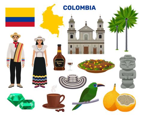 Colombia Culture Illustrations, Royalty-Free Vector Graphics & Clip Art - iStock